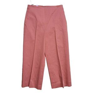 Antonio Melani Coral Color, Cropped Dress Pants, Size 2